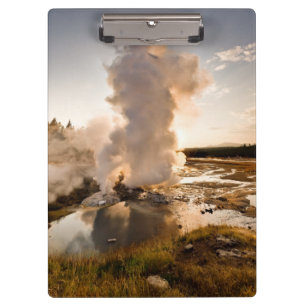 Porte-bloc Geyser de rebord, bassin de geyser de Norris