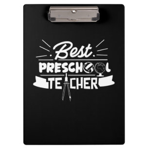 Porte-bloc Gifts Teacher   Best Preschool Teacher