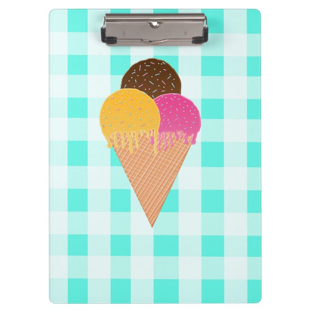 Porte-bloc Glace (Devant)