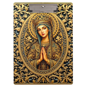 Porte-bloc Golden Revergence Vierge Marie