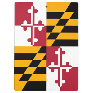 Porte-bloc Graphique du drapeau de l'État du Maryland