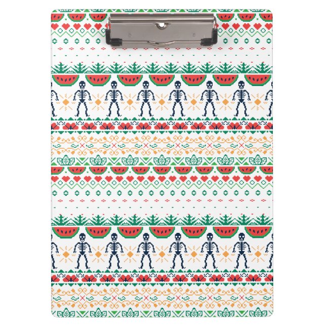 Porte-bloc Graphique mexicain de Frida Kahlo | (Devant)