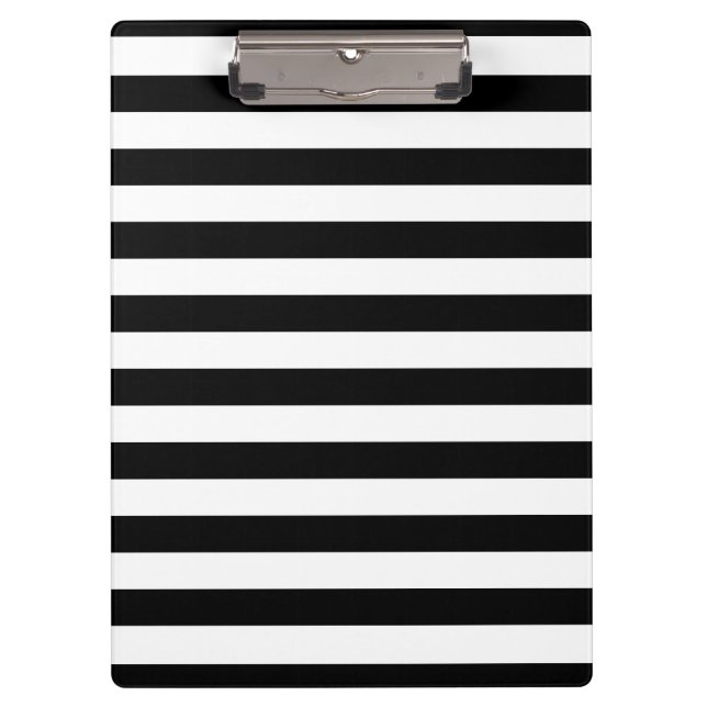 Porte-bloc Gras Gris simples en noir et blanc (Devant)