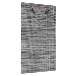 Porte-bloc Gray Fabric Clipboard