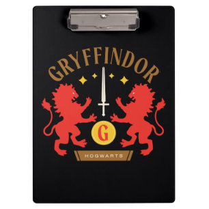 Porte-bloc GRAYFFINDOR™ Maison double Lion épée graphique