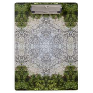 Porte-bloc Green Moss & Earth Nature Art
