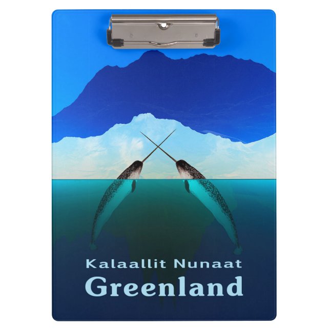 Porte-bloc Groenland - Narwhal (Devant)