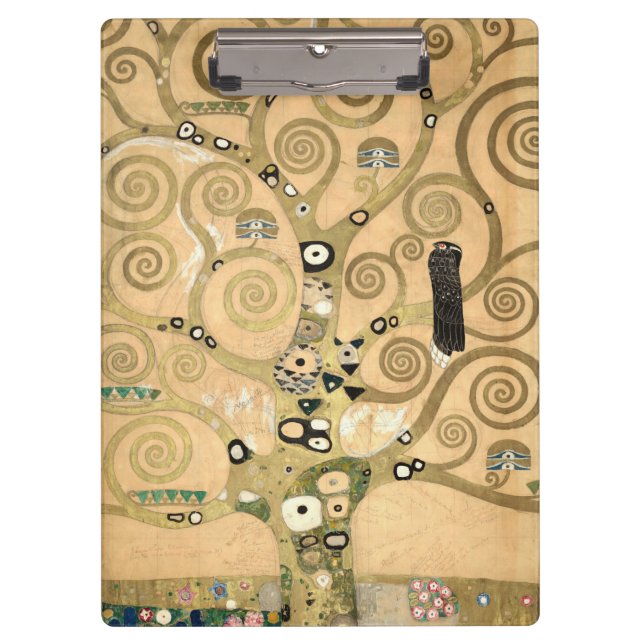Porte-bloc Gustav Klimt - L'Arbre de Vie, La Frieze Stoclet (Devant)