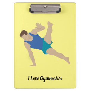 Porte-bloc Gymnaste masculin
