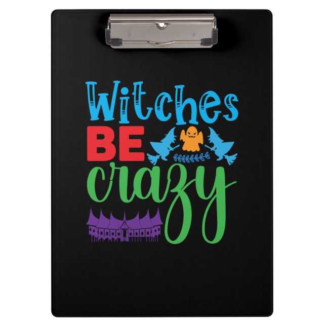 Porte-bloc Halloween Be Crazy (Devant)