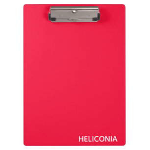 Porte-bloc Heliconia red color