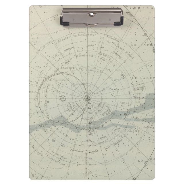 Porte-bloc Hémisphère de Celeste de Planisphere (Devant)