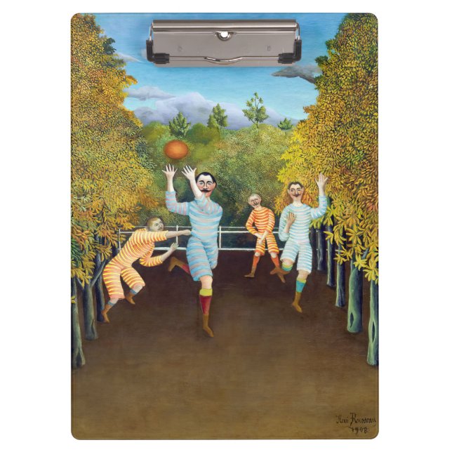 Porte-bloc Henri Rousseau - Les joueurs de football (Devant)