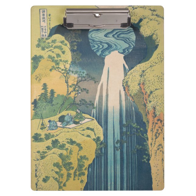 Porte-bloc Hokusai Amida Cascade Japon (Devant)