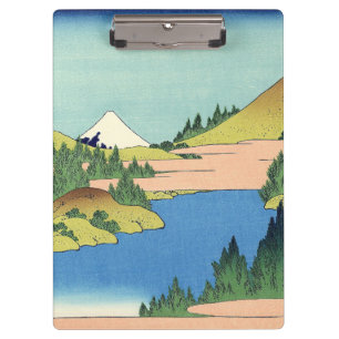Porte-bloc Hokusai Lac Hakone dans la province de Sagami  