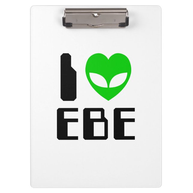 Porte-bloc I Alien Heart EBE (Devant)