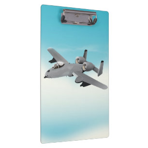 Porte-bloc Illustration d'avion militaire A10