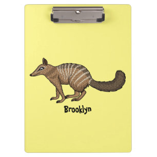 Porte-bloc Illustration de dessin animé joyeux numbat