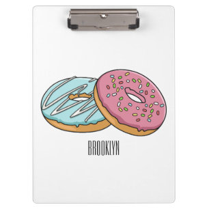 Porte-bloc Illustration de Donut