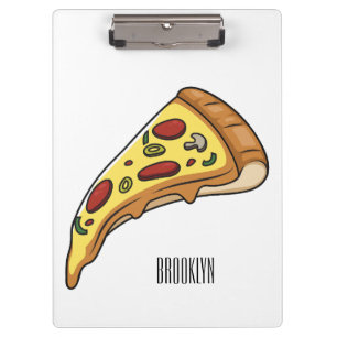 Porte-bloc Illustration de la pizza