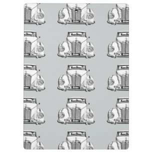 Porte-bloc Illustration de la voiture classique de luxe Merce