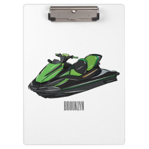 Porte-bloc Illustration Jet ski