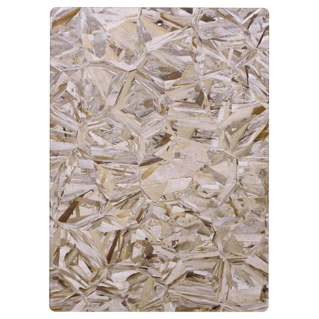 Porte-bloc Impression du matériau contreplaqué de constructio (Dos)