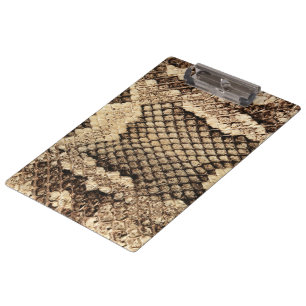 Porte-bloc Imprimé animalier peau de serpent exotique moderne