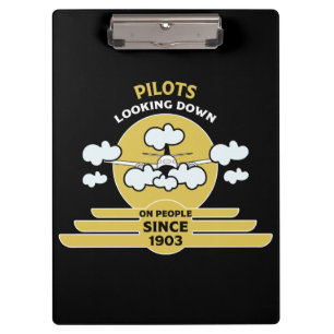Porte-bloc instructeur de vol Flying School Diplômé Pro