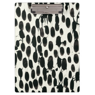 Porte-bloc Invariable I   Aquarelle noire