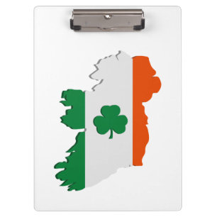 Porte-bloc Ireland map