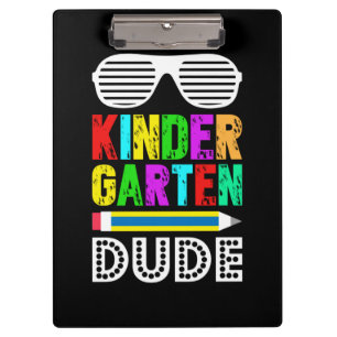 Porte-bloc Jardin d'enfants, premier jour