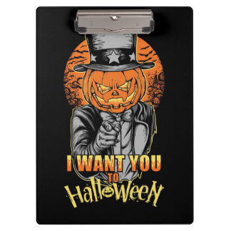 Porte-bloc Je Veux Que Tu Sois À Halloween