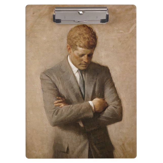 Porte-bloc John Kennedy Portrait de la Maison-Blanche préside (Devant)