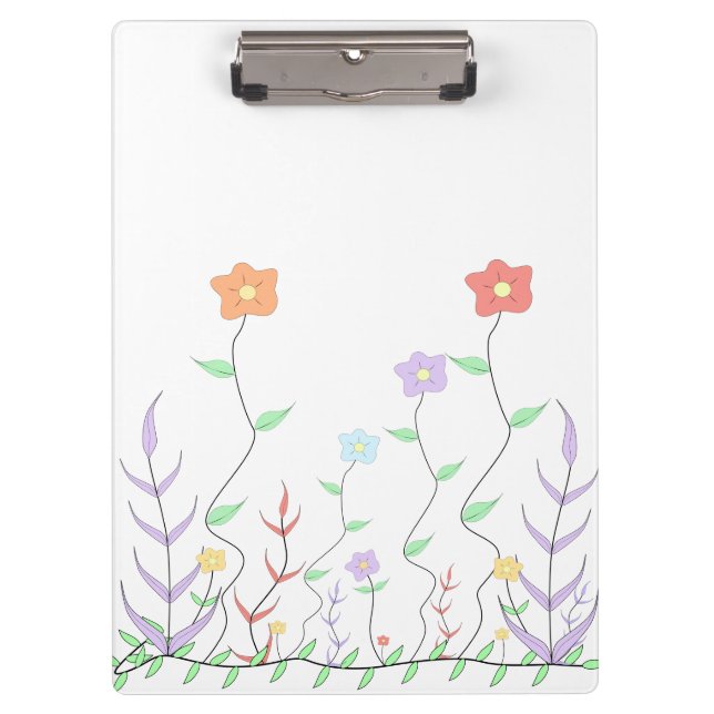Porte-bloc Joli Porte - bloc Fleur sauvage (Devant)