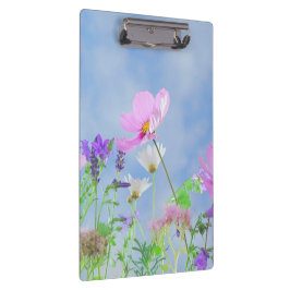 Porte-bloc Jolies fleurs dans des couleurs sensibles