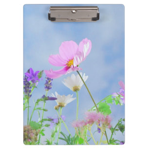 Porte-bloc Jolies fleurs sauvages printanières