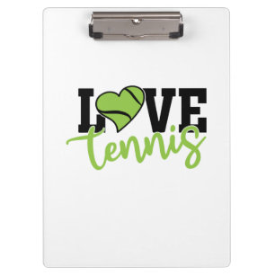 Porte-bloc Joueur de Tennis Amour Tennis