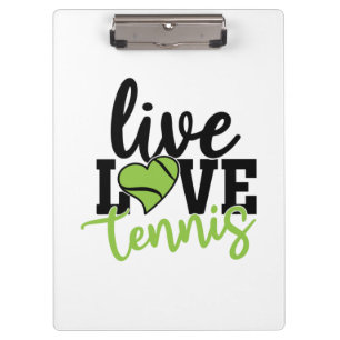 Porte-bloc Joueur de Tennis   Vivez Amour Tennis