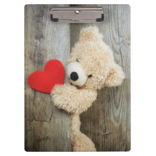 Porte-bloc Joyeuse Fête des mères ours en peluche