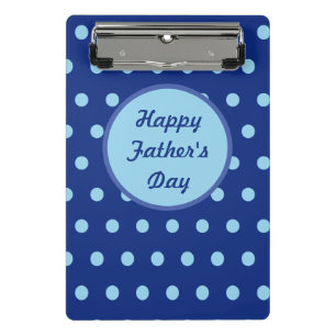 Porte-bloc Joyeux Fête des pères Mini Porte - bloc (Marine)