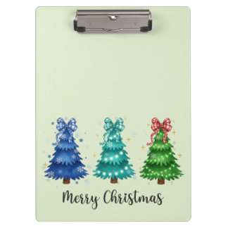 Porte-bloc Joyeux Noël Trio Arbre