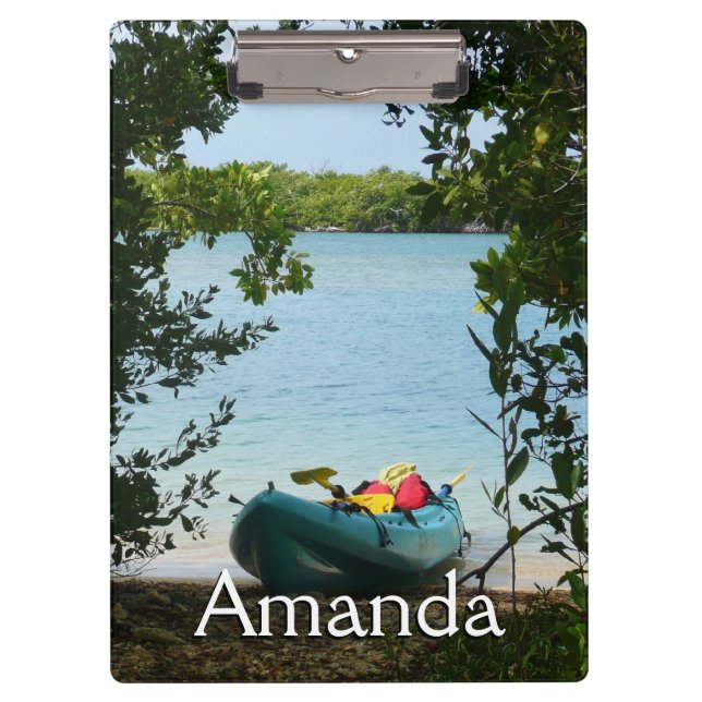 Porte-bloc Kayaking aux îles Virgin (Devant)