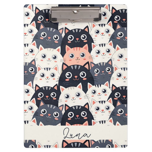 Porte-bloc Kitty Kat Kaleidoscope (Devant)