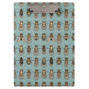 Porte-bloc La génétique de mouche à fruit de drosophile -