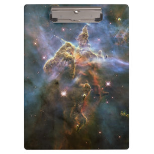 Porte-bloc La montagne mystique en Carina Nebula Espace Hubbl