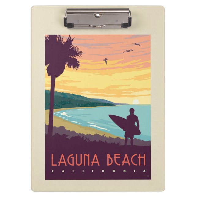 Porte-bloc La plage de Laguna | La plage de Laguna (Devant)