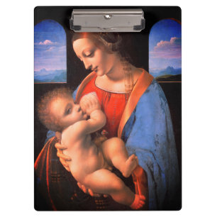 Porte-bloc La Vierge Marie allaite Le Christ Enfant-324
