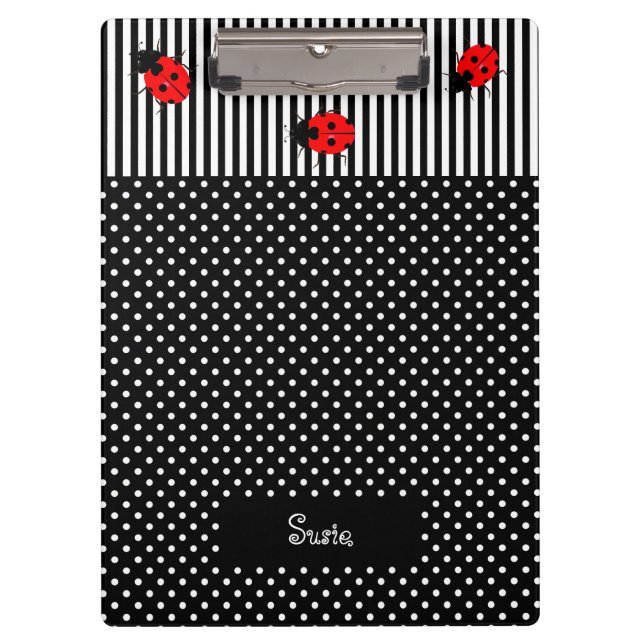 Porte-bloc Ladybugs revient à l'école Porte - blocs (Devant)