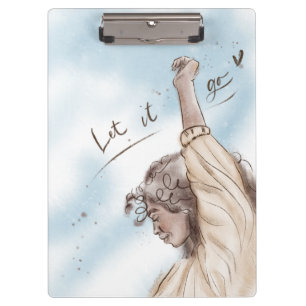 Porte-bloc Laisser aller Porte - bloc L   Ciel bleu femme
